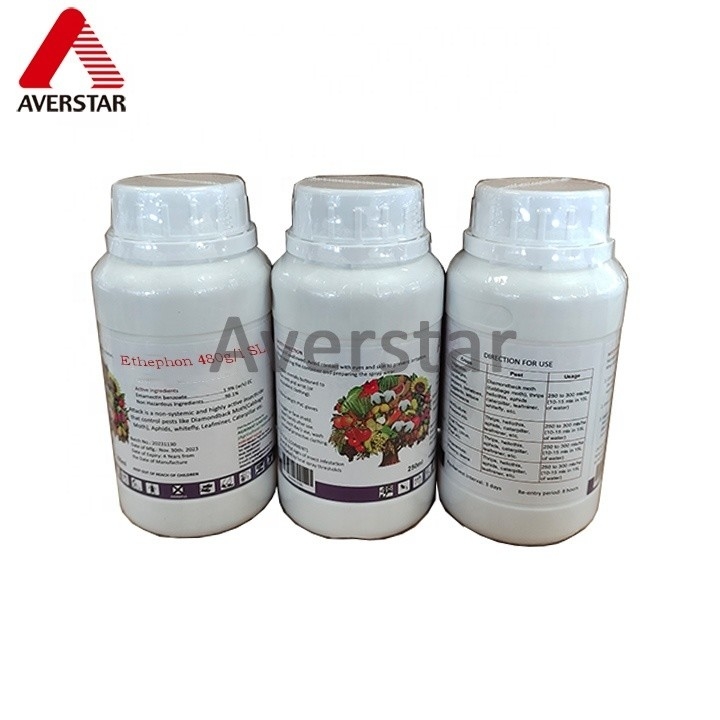 最先端の液体植物成長調節器 エテフォン 480g/l SL 果樹用